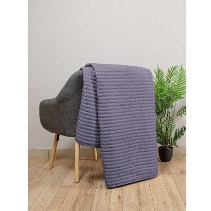 Фото -Покривало стьобане Home Line (сірий) 210х240 177329