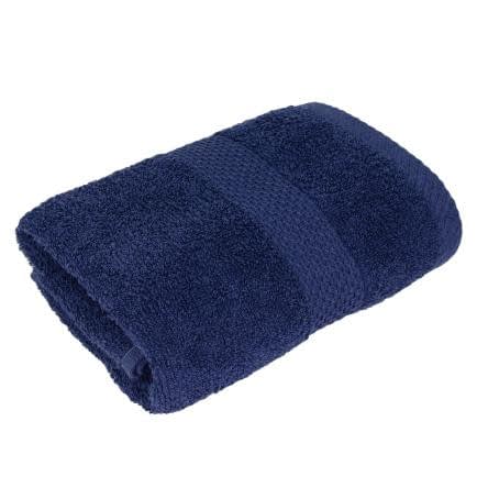 Фото -Махровое полотенце (темно-синий) 40х70см 161670
