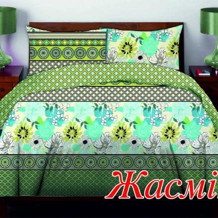 Фото -Євро комплект постільної білизни Home Line "Жасмін" 50х70 (кейс) 122953