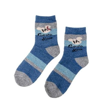 Фото -Шкарпетки дитячі синій-блакитно-сірий 16-18 (5-6 років) 180325