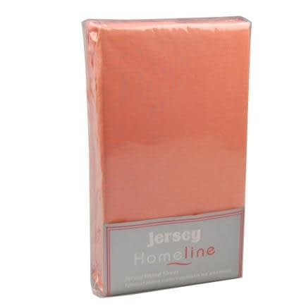 Фото -Простирадло трикотажне на резинці Home Line (персикове) 90х200см 105405