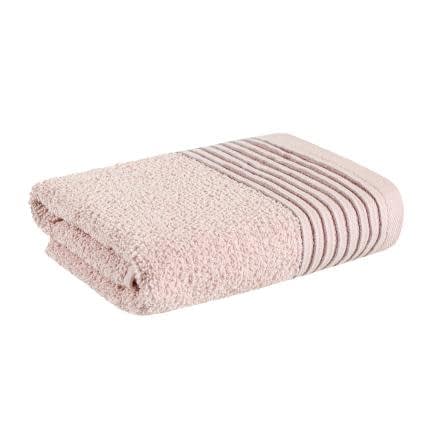 Фото -Рушник махровий "Лана" (персиковий) 40х70см 177659