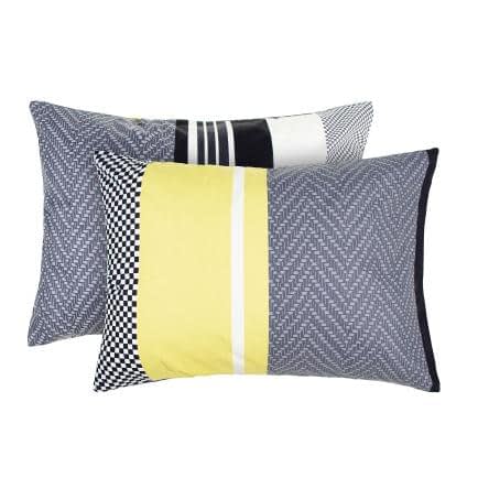 Фото -Наволочки ранфорс HomeLine (2шт.) Шахівниця 50х70 188305