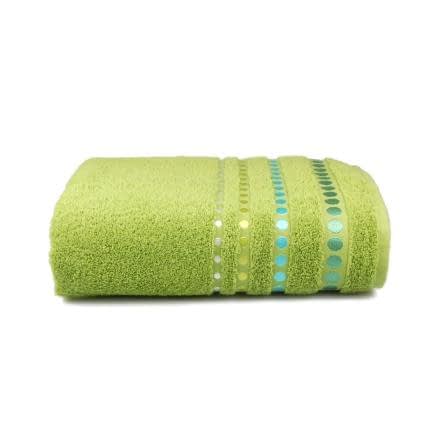 Фото -Рушник махровий Home Line "Pretty dots" (зелений), 70х140см 105644