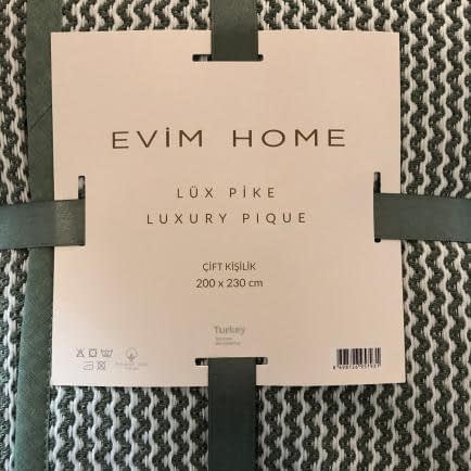 Фото -Плед "Lux pike" (зелений) 160х230см 145181