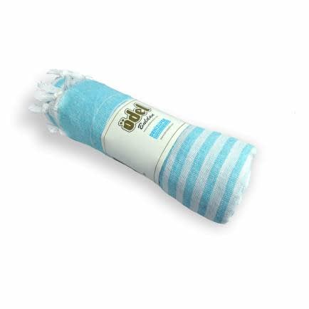 Фото -Рушник Home Line "Hammam" (блакитний), 95х170см 141080