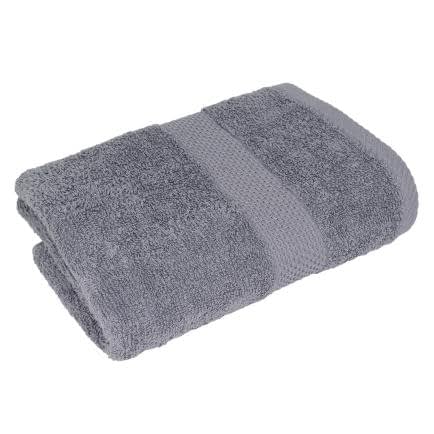 Фото -Махровий рушник (сірий) 50х90см 161673