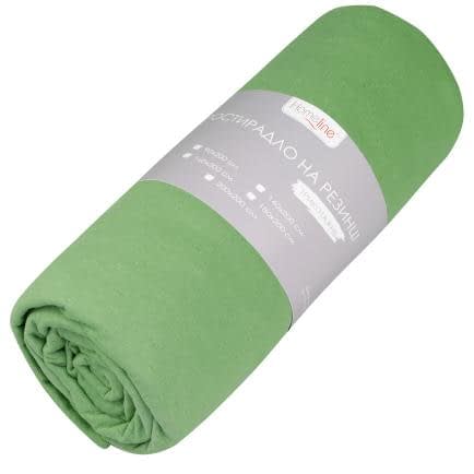 Фото -Простирадло трикотажне на резинці Home Line (зелений) 160х200см 159151