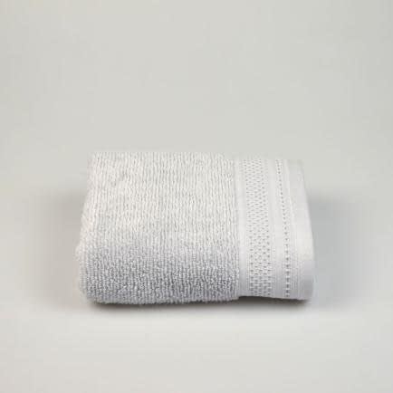 Фото -Рушник махровий Home Line "Microcotton" (сірий), 50х85см 126265