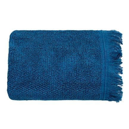 Фото -Рушник махровий "Кіото" (джинс) 46х70см 153964