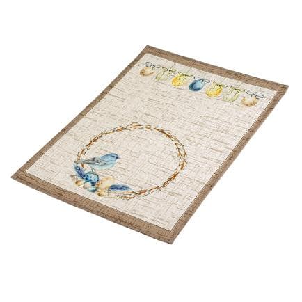 Фото -Рушник великодній Пташка з вербою 40х60 см 192518