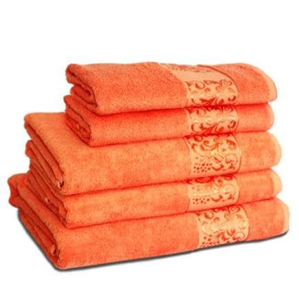 Фото -Рушник махровий Home Line "Бембi" (помаранчевий), 50х90см 55864
