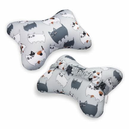 Фото -Подушка-кісточка дорожня Home Line "Киця" 30х20см 141607