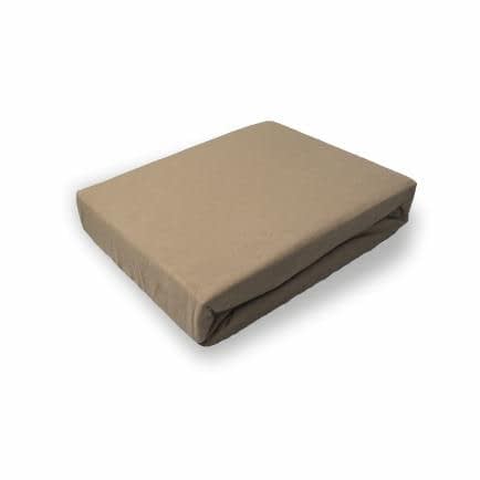 Фото -Простирадло трикотажне на резинці (коричневе) 180х200см 142644