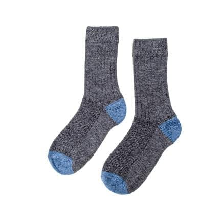 Фото -Шкарпетки дитячі синьо-блакитні 24-26 (13-14 років) 180335