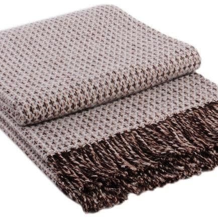 Фото -Плед Vladi "Дольче віта" (біло-бежево-коричневий) 170х210см 104816