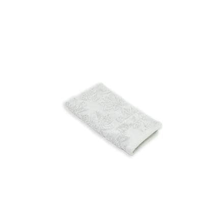 Фото -Серветка махрова "Лея кленове листя" (сіра) 30х50см  153758