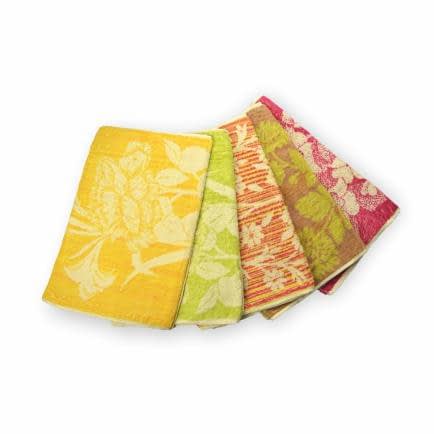 Фото -Махровий жакардовий рушник (в асортименті) 50х120см 110404