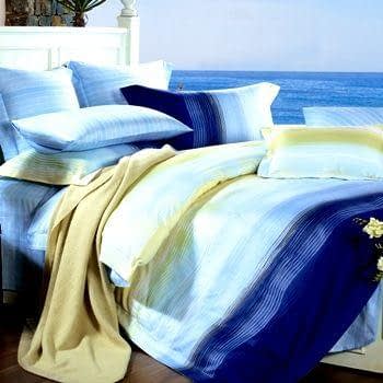 Фото -Полуторный комплект постельного белья Home Line "Морской бриз" 97114