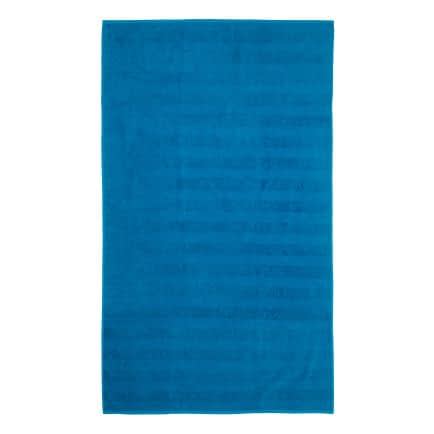 Фото -Рушник махровий пляжний "Смугастий" (синій) 90х160см 163180