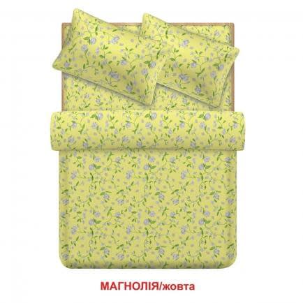 Семейный комплект постельного белья Home Line "Магнолия" (желтый) 95702