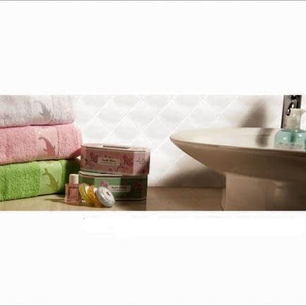 Фото -Рушник махровий Home Line "Дельфін" (рожевий), 50х90см 55880