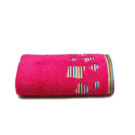 Фото -Рушник махровий Home Line "Rainbow new" (рожевий), 50х90см 103524