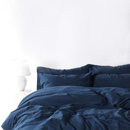 Фото -Семейный комплект постельного белья Limasso "Dressblue" (синий) 167635