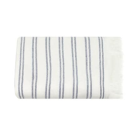 Фото -Рушник махрово-тканий "Еврідіка" (синьо-білий) 50х80см 153918