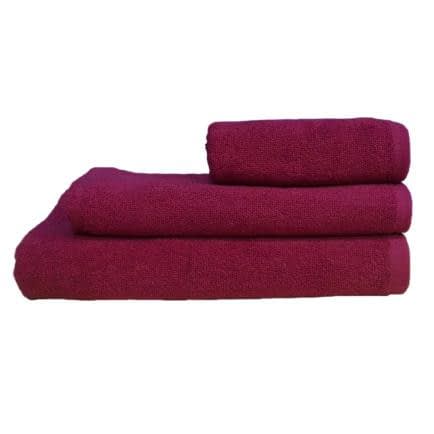 Фото -Рушник махровий Home Line (бордовий), 70х140см 102731