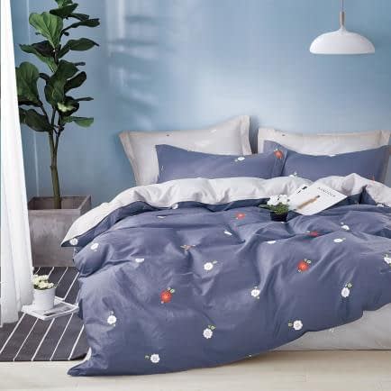 Фото -Півтораспальний комплект постільної білизни Home Line "Індіго" 137492